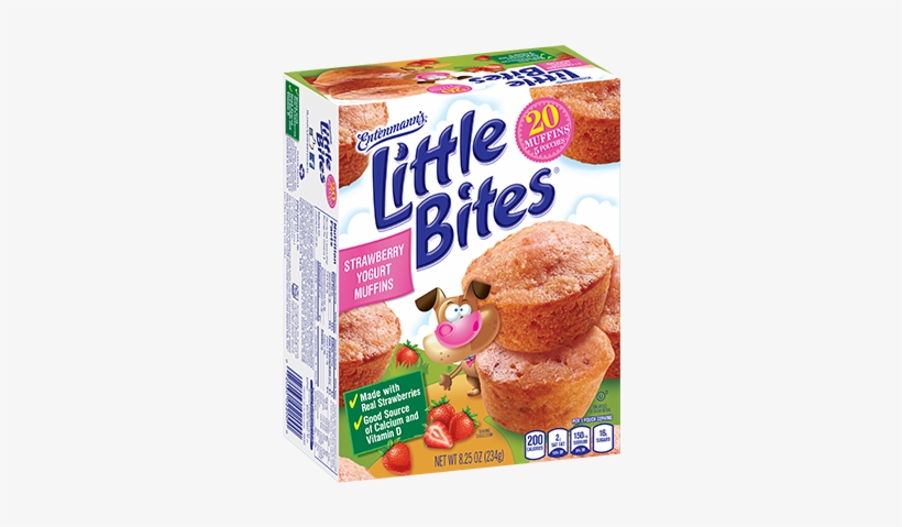 Sure Enough, Sawyer Loves The Little Bites® Strawberry - Little Bites Muffins, transparent png download
