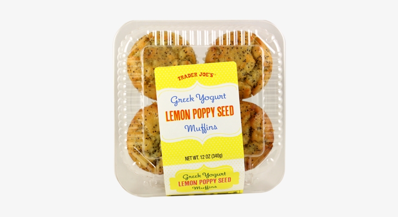 'for Muffins You Need To Use Milk It's An Essential - Trader Joe's Lemon Poppy Seed Muffins, transparent png download