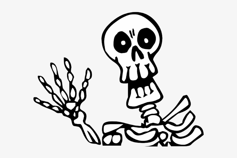 Halloween Skeleton Png Picture - Halloween Clipart, transparent png download