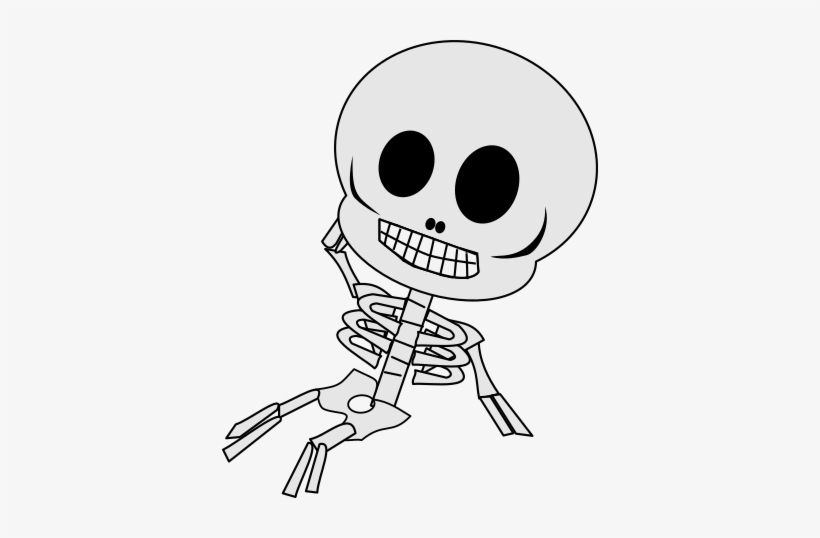 Skeleton Child - Skeleton Clip Art, transparent png download