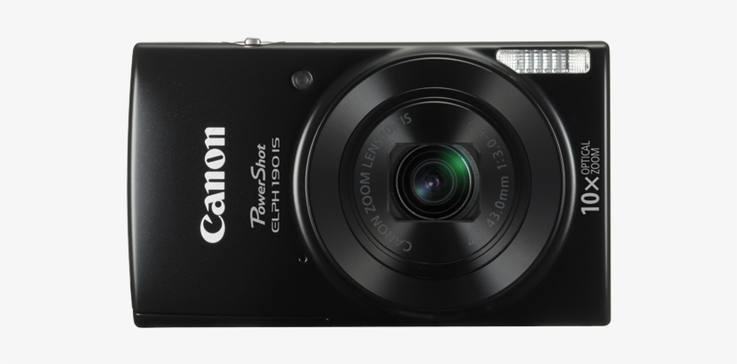 Canon Powershot Elph 190 Is - Canon Ixus 190 Black, transparent png download