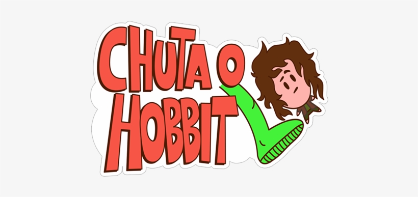 Chuta Hobbit - Porta Dos Fundos, transparent png download