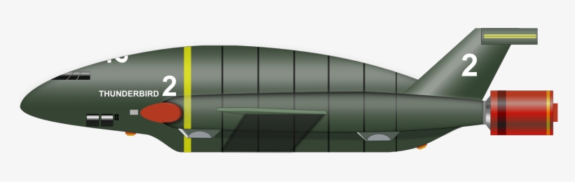 Spaceship Free To Use Clip Art - Thunderbird 2 Png, transparent png download