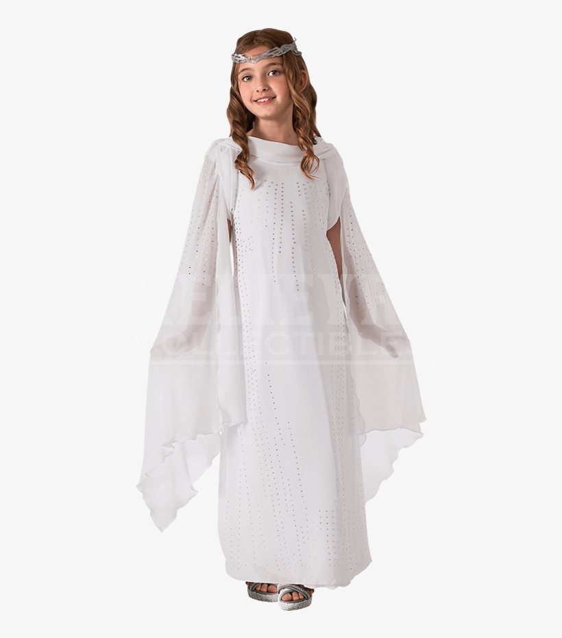 The Hobbit Girls Deluxe Galadriel Costume - Hobbit Costume For Girls, transparent png download