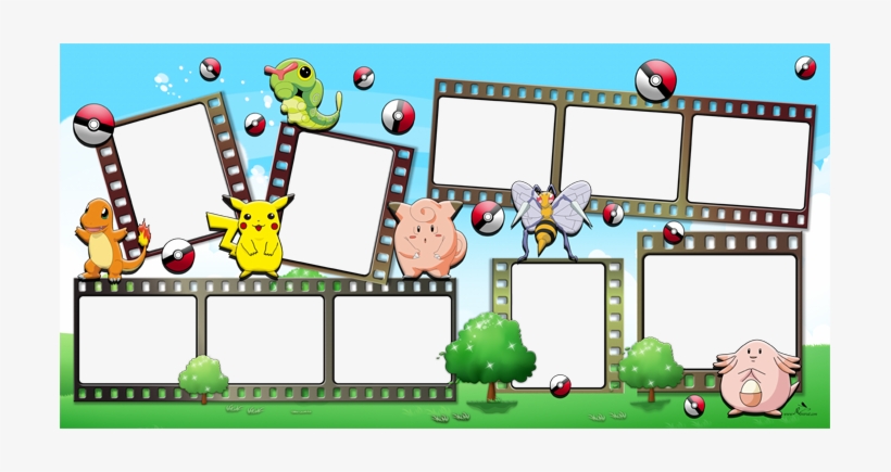 Plantilla Child 2 - Marcos Para Fotos Pokemon, transparent png download