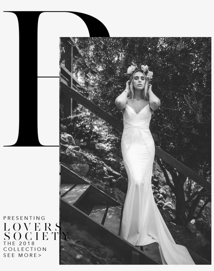 The Bridal Atelier Lovers Society Hompepage - Wyatt Gown Lovers Society, transparent png download