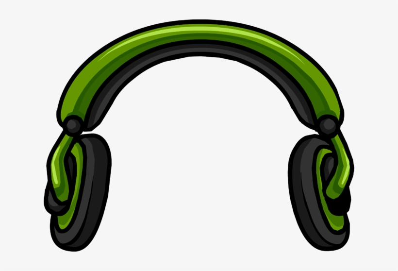Headphones - Headphones Club Penguin, transparent png download