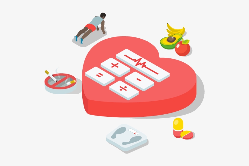 Calculate Your Heart Age - Graphics, transparent png download