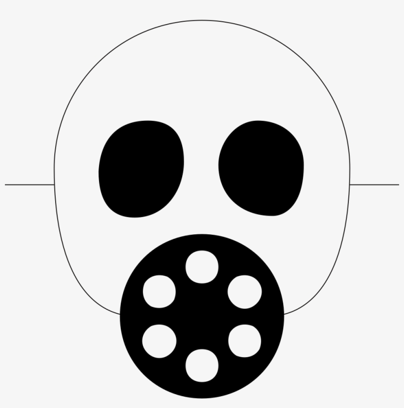 Gas Mask Comments - Free Cinema Icon, transparent png download