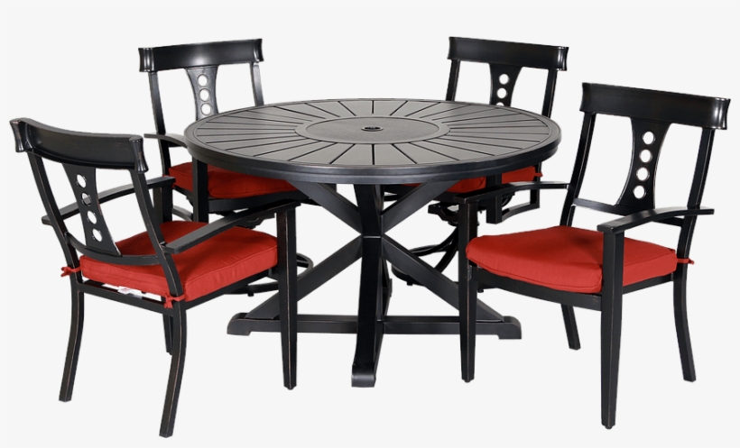 Patio Resort Jamaica 5-piece Dining Set Jmdst5b, transparent png download