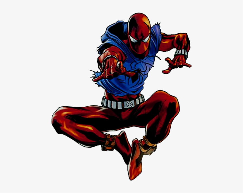 500px Ben Reilly (500×571) - Ben Reilly Spiderman Costume, transparent png download