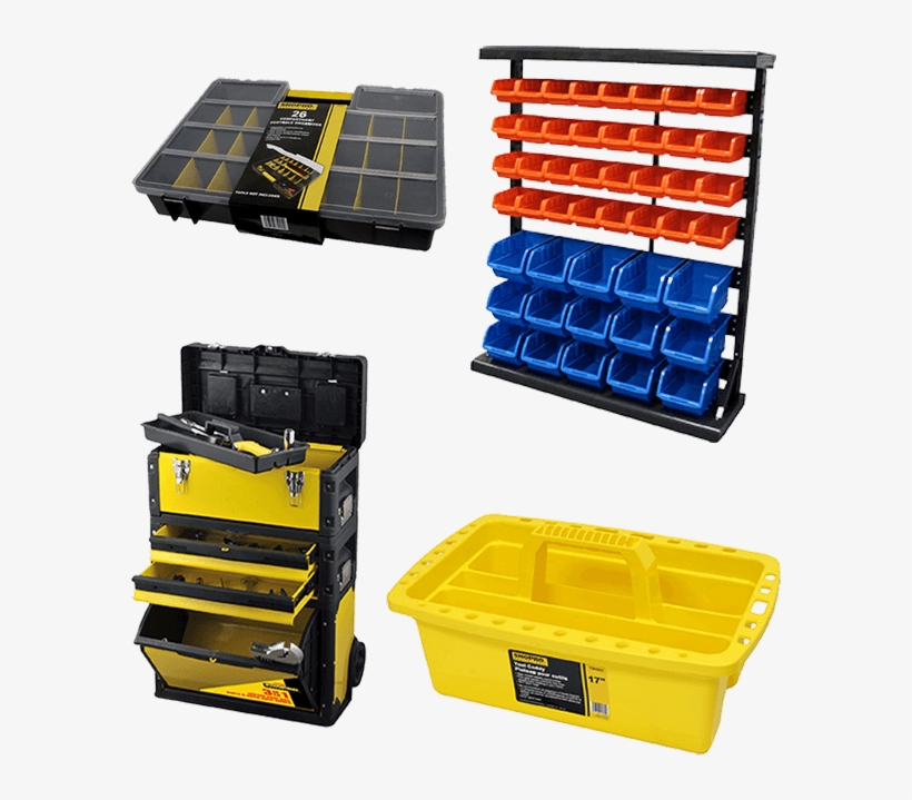 Tool-boxes - Wilmar W5193 Half Bulk Bin Storage Rack, transparent png download