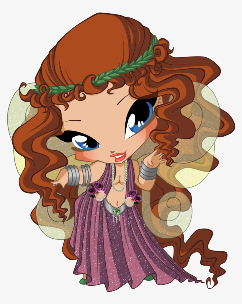 Pixie Of Love By Amberworks - Drawings Of Aphrodite Cartoon, transparent png download