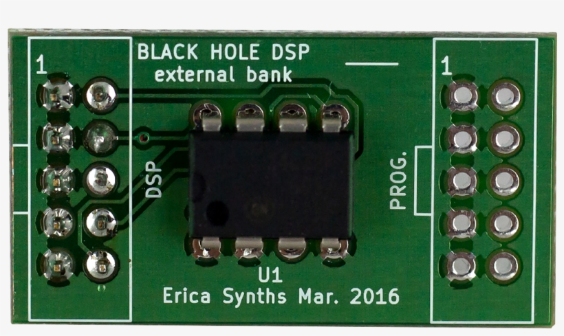 Erica Synths Black Hole Dsp Mk1 Fx Enpansion Chip - Erica Synths Black Hole Dsp Eurorack Effects Module, transparent png download