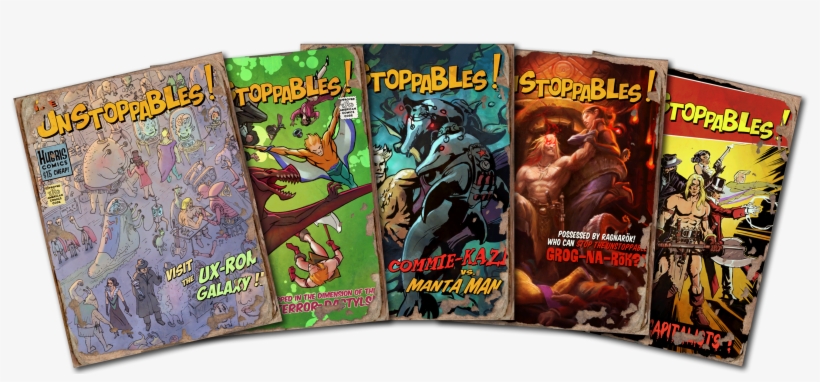 Unstoppables Collage - Fallout 4 Unstoppables Magazines, transparent png download