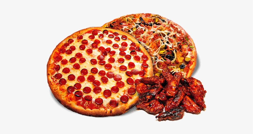 Pesci's Pizzas And Wings - Pizza And Wings, transparent png download