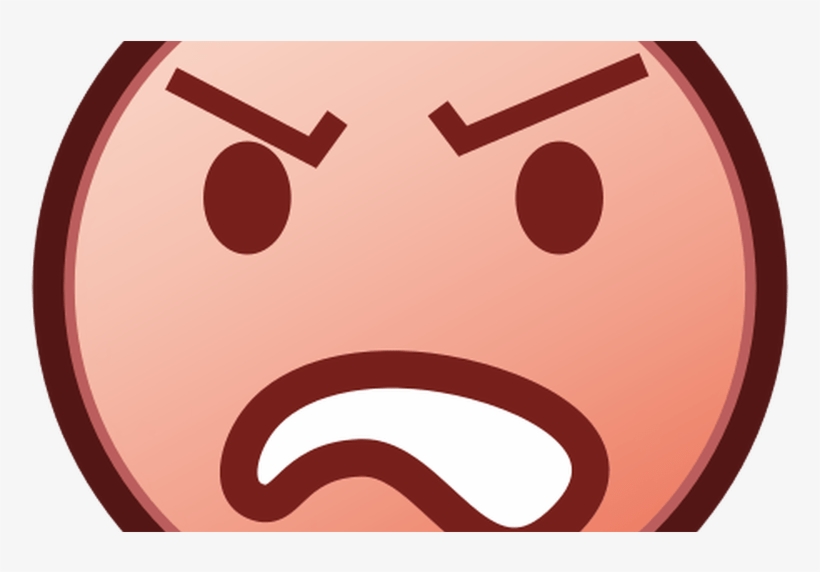 Svg Angry Emoji Faces - Emoji, transparent png download
