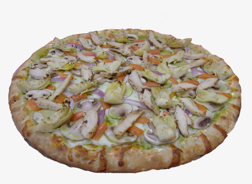 Chicken Pesto Pizza, transparent png download