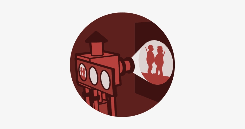 A Drawing Of A Magic Lantern Projecting An Image On - Magic Lantern Png, transparent png download