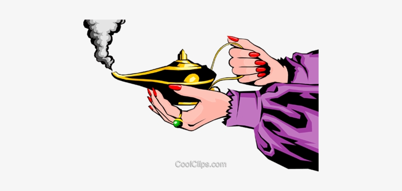 Magic Lamp - Illustration, transparent png download