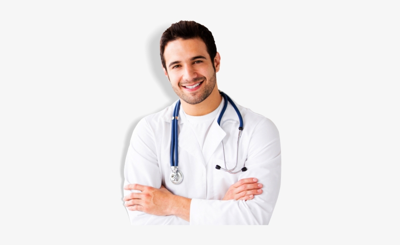 Doctor With Stethoscope - Safe In His Hands (medical), transparent png download