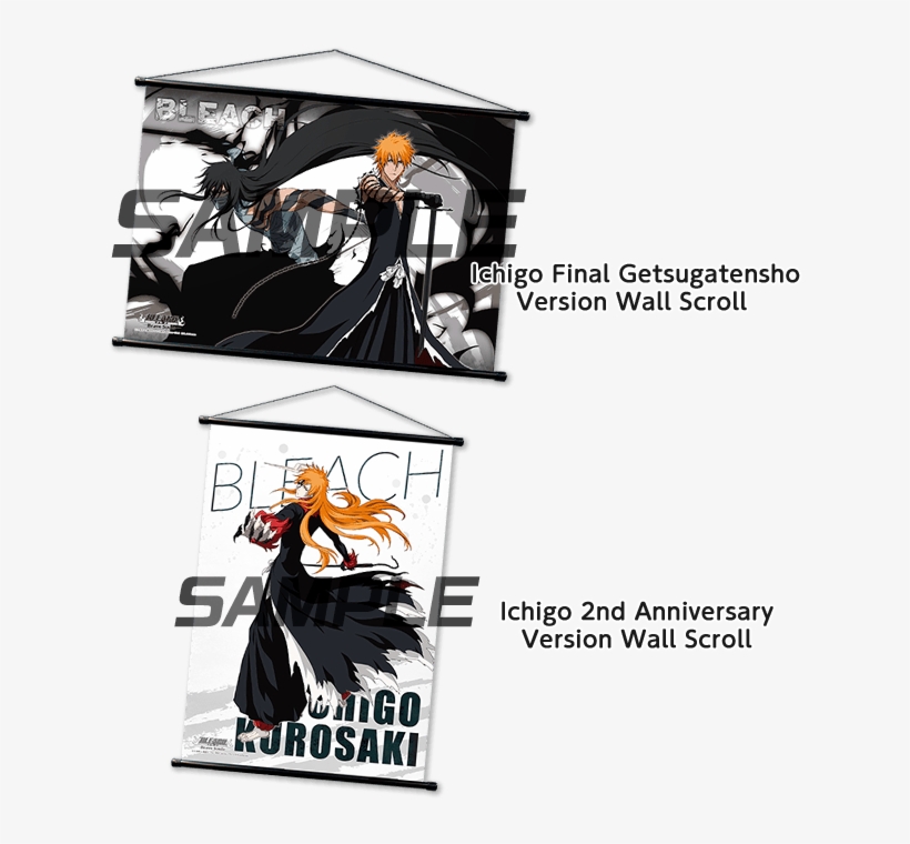 Brave Souls Wall Scrolls - Ichigo Kurosaki, transparent png download