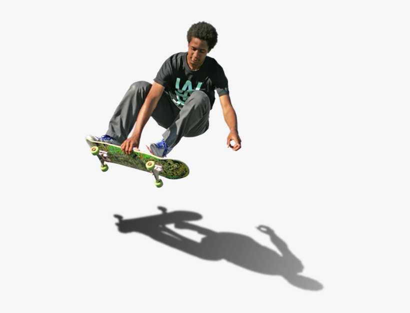 Go To Image - Skateboarding Png, transparent png download