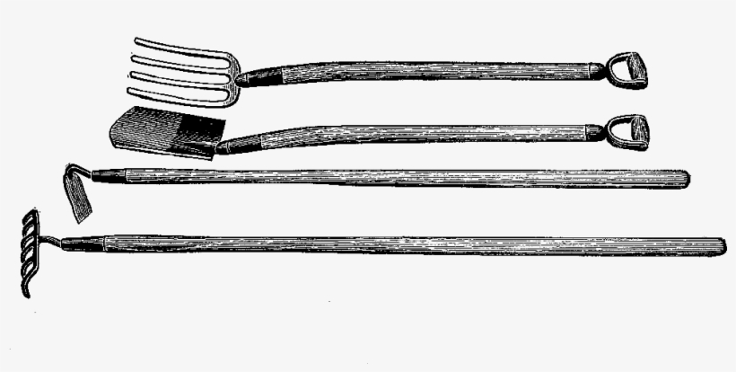 Well, The Time For Spring Gardening Is Far Past, But - Garden Vintage Png, transparent png download