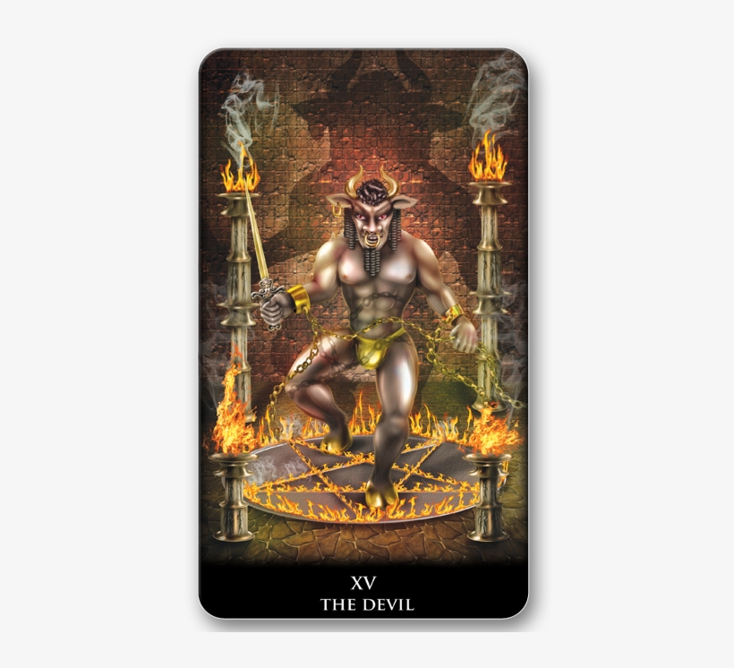 The Devil - Tarot Card - Empress New Babylonian Tarot By Roxana Paul, transparent png download