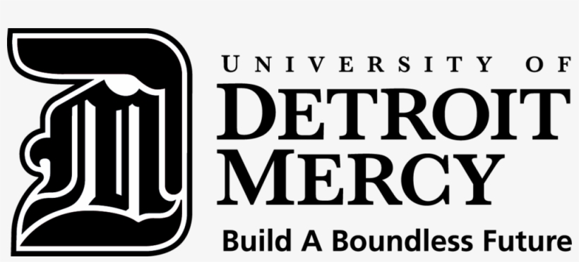 Logo Dm Bl St Blk - University Of Detroit Mercy New Logo, transparent png download