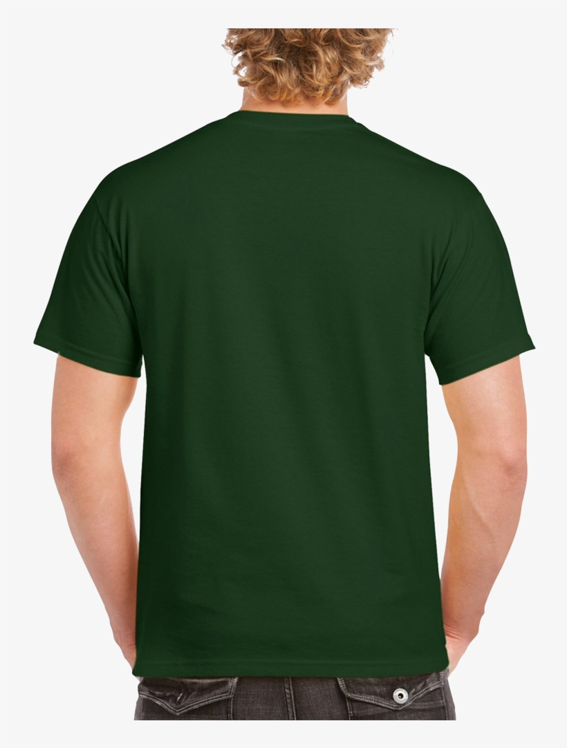Full Color Shirts - Brown Gildan Shirt Back, transparent png download