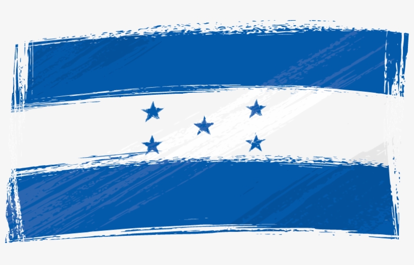 Honduras - Hungary Flag Paint, transparent png download