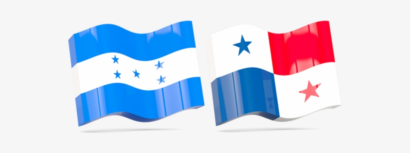 Honduras-panama - Honduras Flag Png, transparent png download