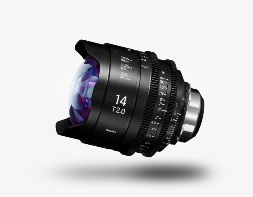 Sigma Cine 14mm T2 - Sigma 20mm T1 5, transparent png download
