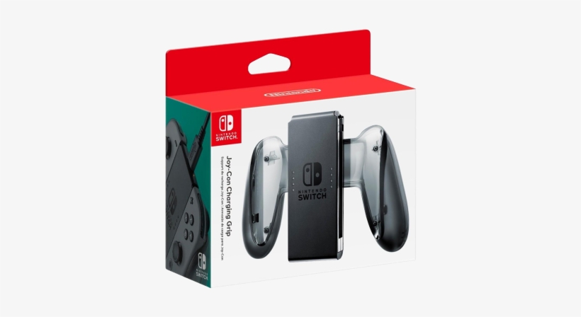 Nintendo Switch Joy-con Charging Power Grip - Joy Con Charging Grip, transparent png download