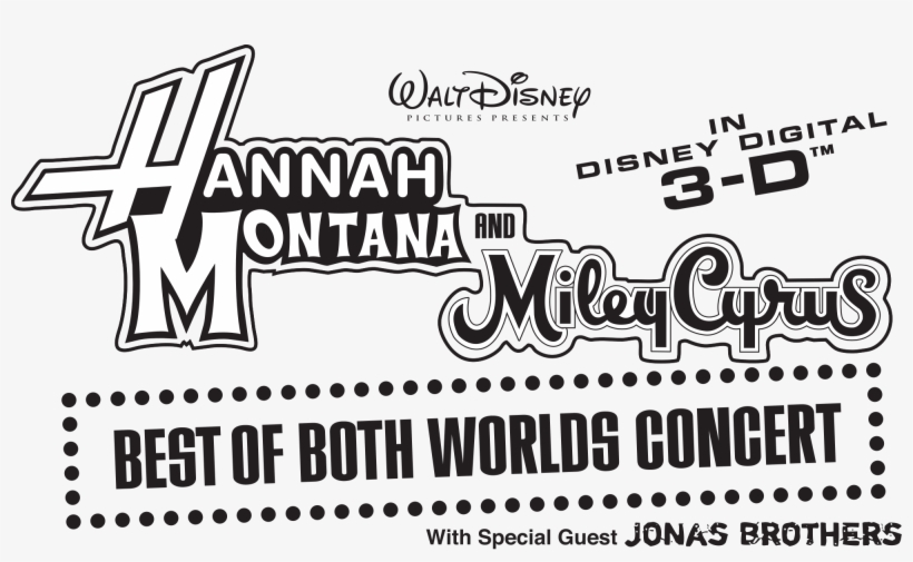 Open - Hannah Montana And Miley Cyrus Logo, transparent png download