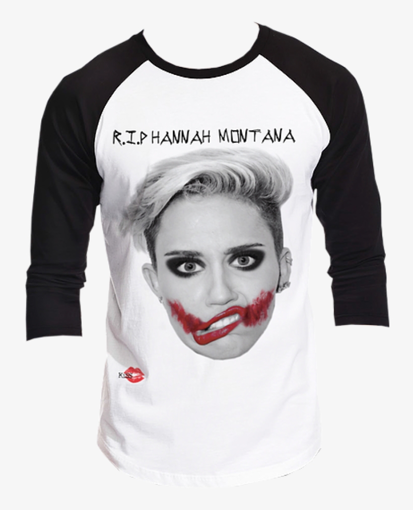 Additional Views - Camiseta Da Miley Cyrus Estampada - 2, transparent png download