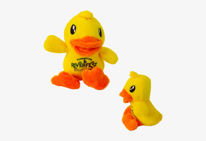 Mini Plush Duck - Stuffed Toy, transparent png download