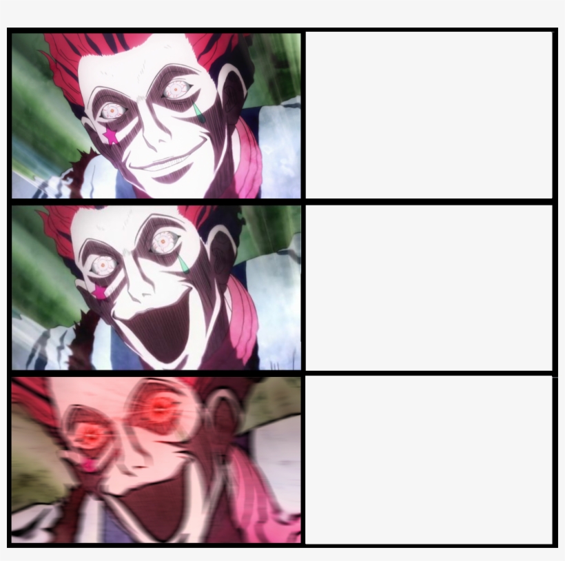 Hisoka Reaction Blank - Kingpin, transparent png download