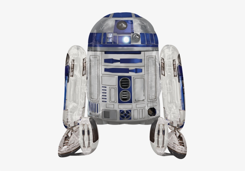 38" Star Wars R2d2 Balloon Special Airwalker - Star Wars R2-d2 Giant Airwalker Balloon, transparent png download