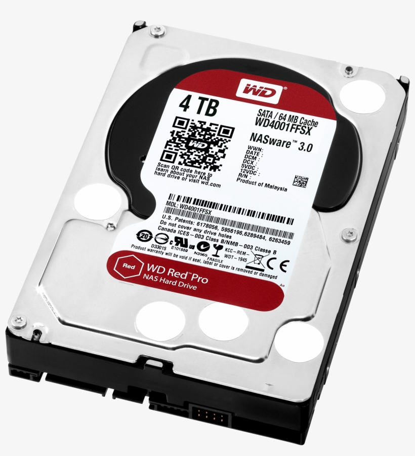 Western Digital 6tb Red Nas Internal - Hard Disk Western Digital 6tb, transparent png download
