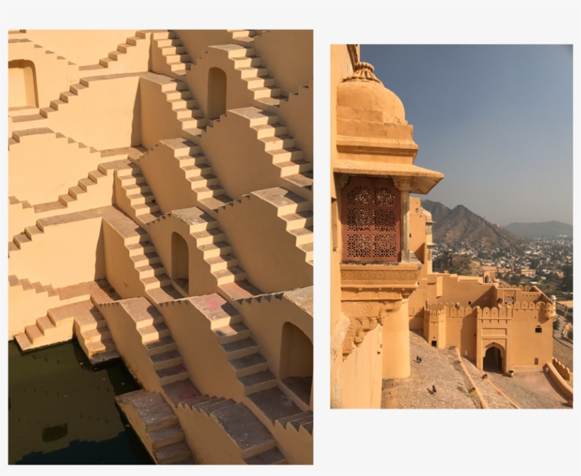 A Step Well Outside Jaipur - Arch, transparent png download