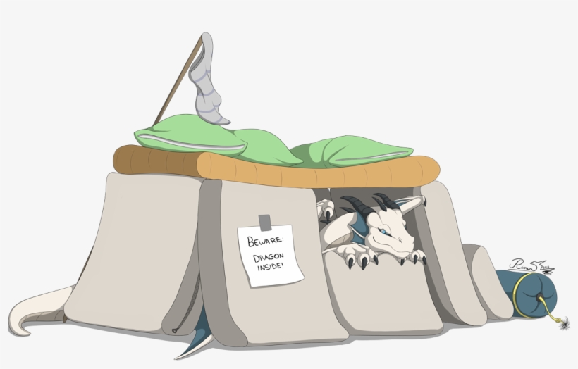 Pillow Fort - Pillow Fort Illustration, transparent png download