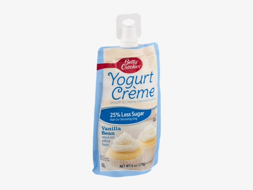 Betty Crocker Yogurt Creme, Strawberry - 6 Oz, transparent png download