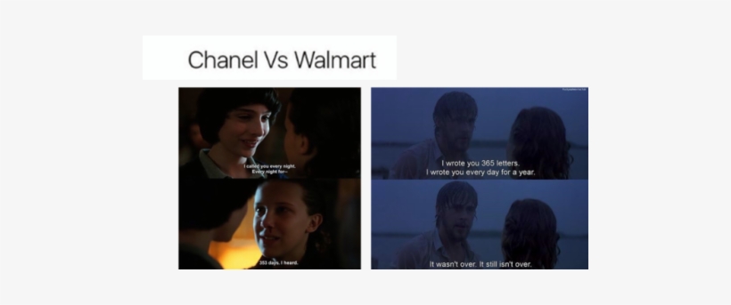 How Has No One Done This Yet - Chanel Vs Walmart Stranger Things, transparent png download