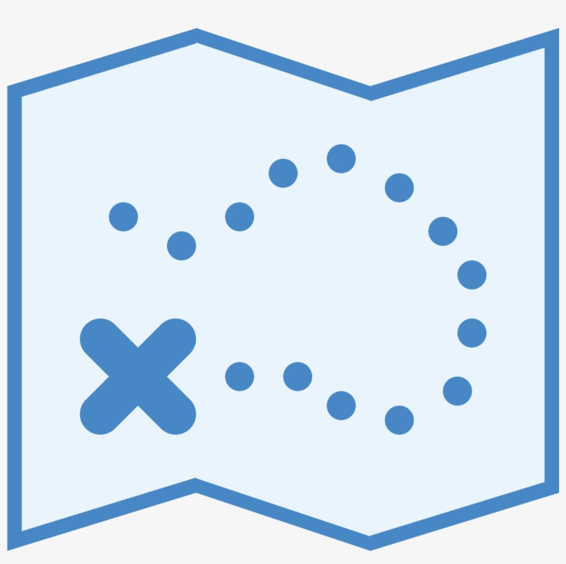 This Is A Treasure Map - Icon, transparent png download