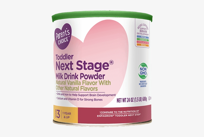 Next Stage Vanilla Formula At Walmart - Parent's Choice Toddler Formula, transparent png download