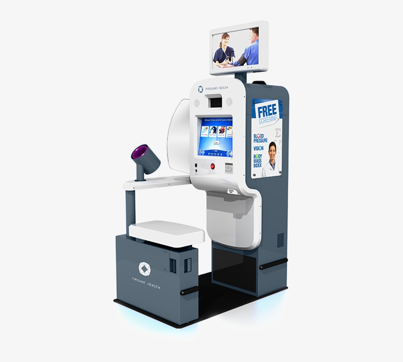 With The Latest Decision By Walmart To Place Futuristic - Healthcare Kiosk, transparent png download