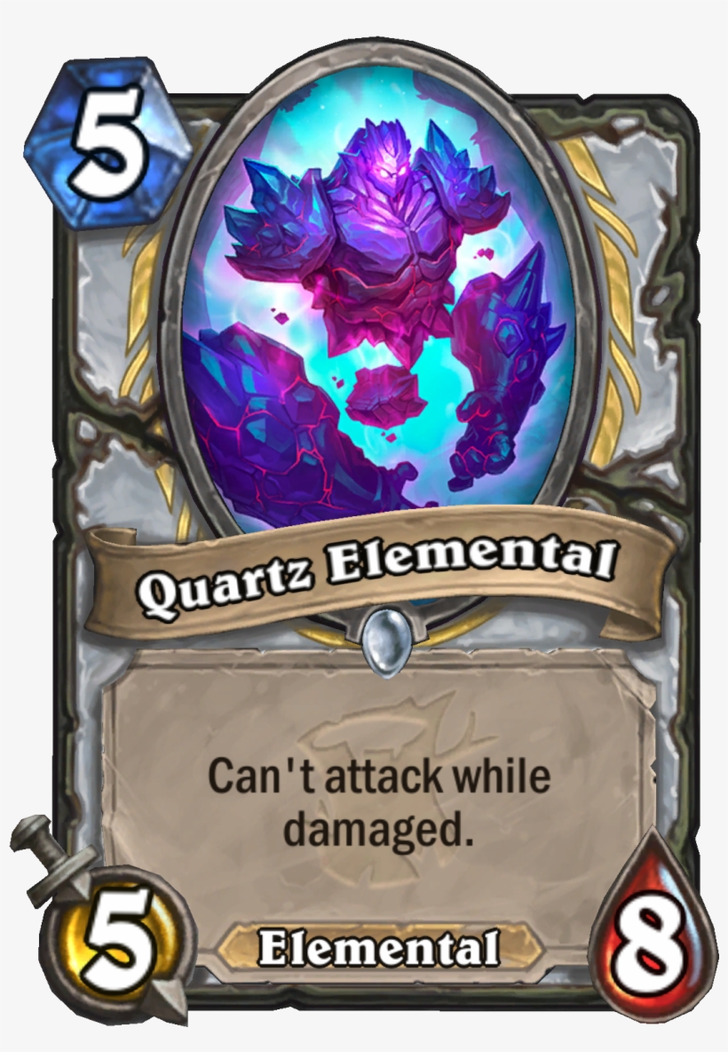 Ben Brode On Creating The Witchwood - Quartz Elemental Hearthstone, transparent png download