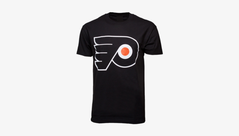 Philadelphia Flyers Biggie Logo T-shirt - Philadelphia Flyers, transparent png download